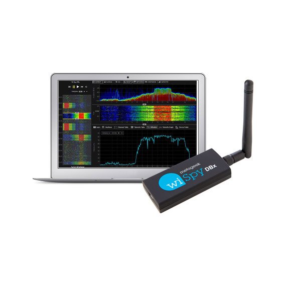 Wi‑Spy + Chanalyzer
